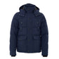 Blue Nylon Coat