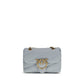 Blue Calf Leather Bos Taurus Shoulder Bag
