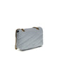 Blue Calf Leather Bos Taurus Shoulder Bag