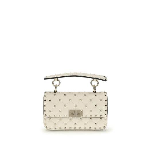 Beige Calf Leather Bos Taurus Handbag