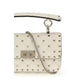 Beige Calf Leather Bos Taurus Handbag