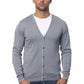 Gray Cotton Cardigan