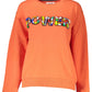 Orange Cotton Sweatshirt