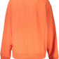 Orange Cotton Sweatshirt