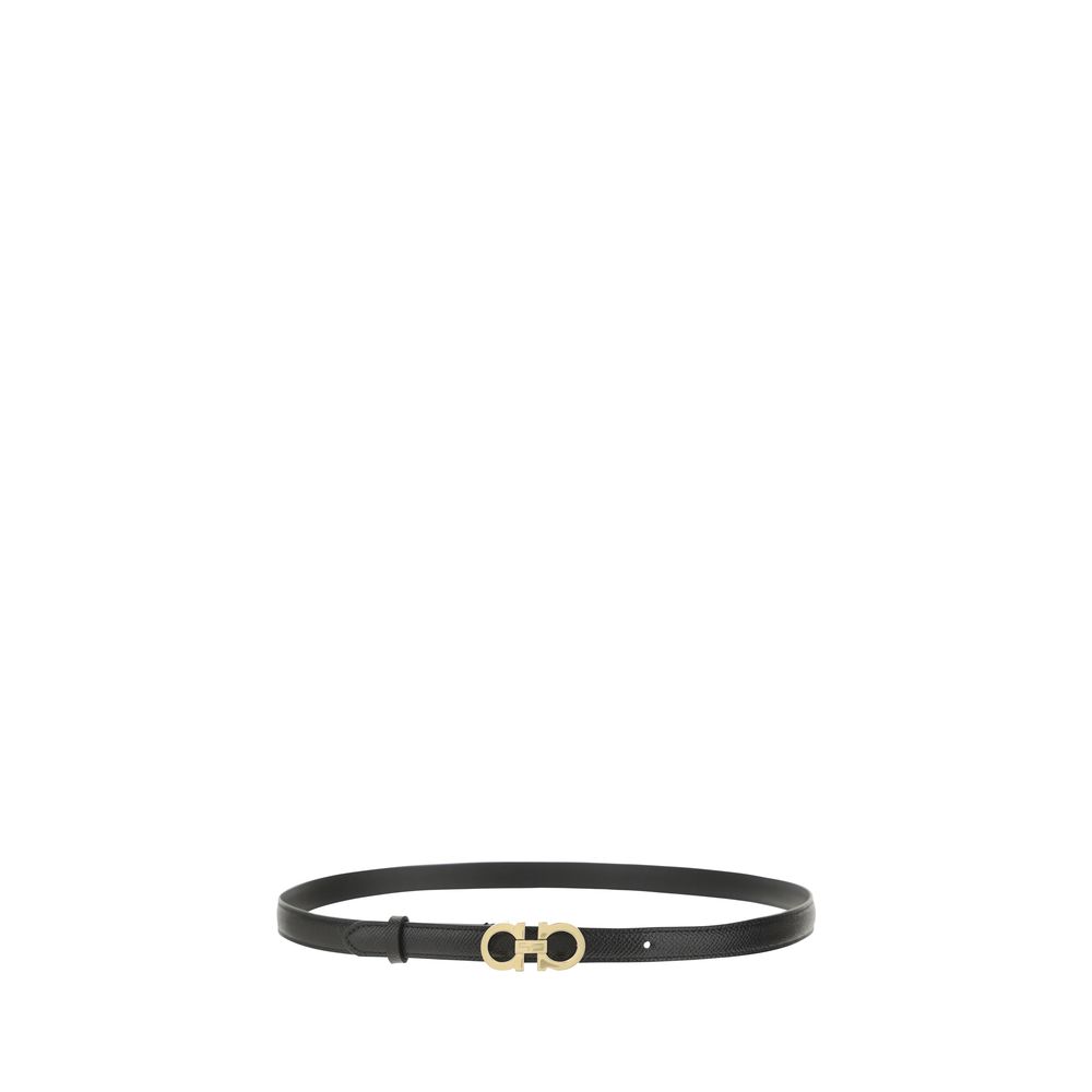 Brown Calf Leather Bos Taurus Thin Belt