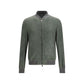 Bicolor Calf Leather Bos Taurus Bomber