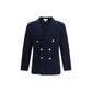 Blue Cotton Blazer