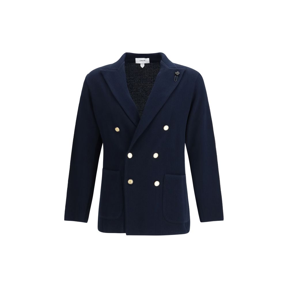 Blue Cotton Blazer