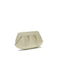 White Polyethylene Clutch Bag