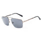 Gray Metal Sunglasses
