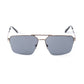 Gray Metal Sunglasses
