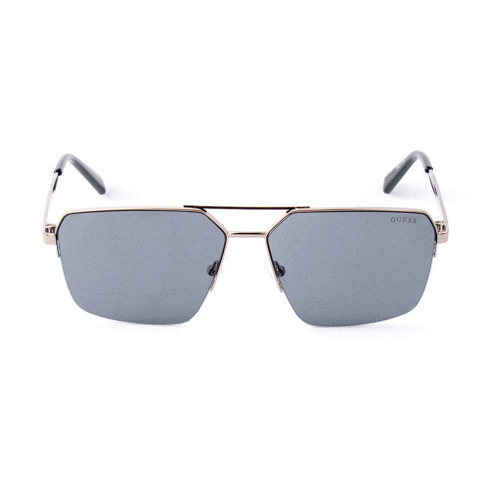 Gray Metal Sunglasses