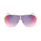 Multicolor Metal Sunglasses