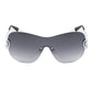 Gray Metal Sunglasses