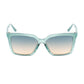 Blue Resin Sunglasses