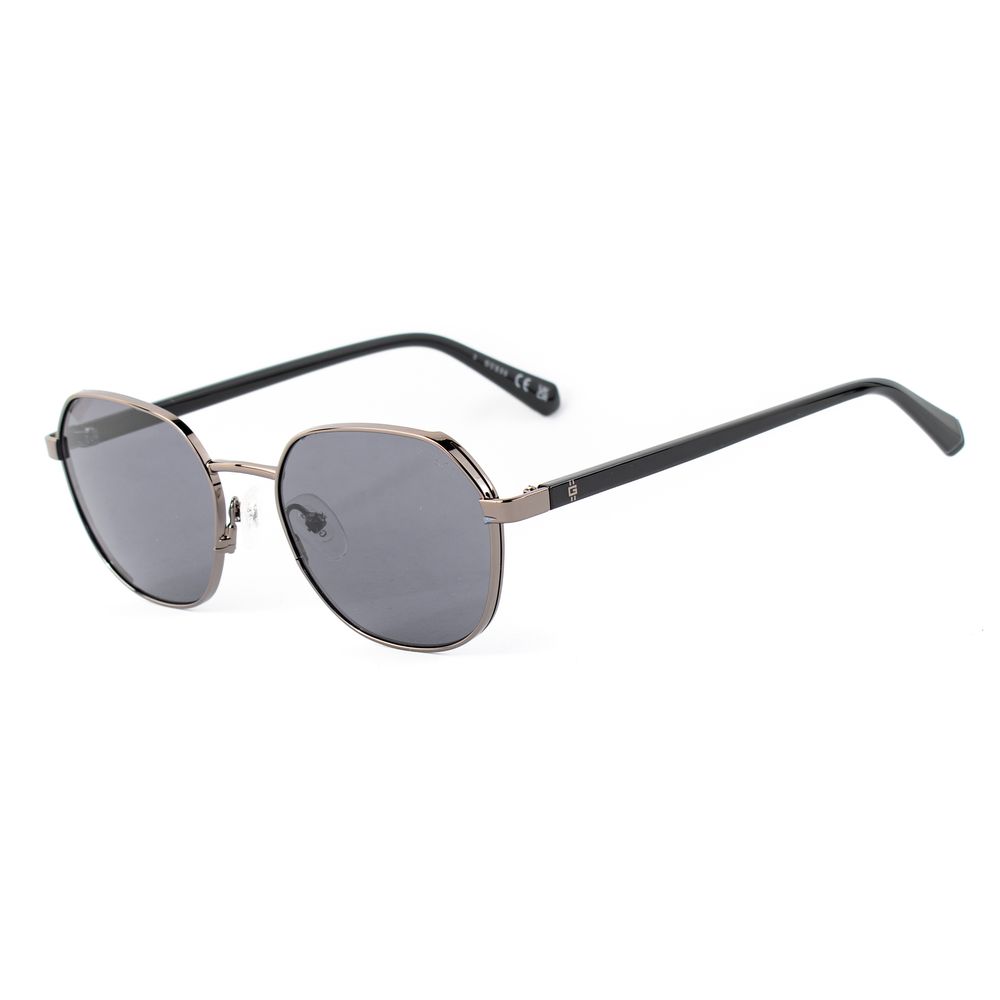 Gray Metal Sunglasses