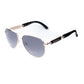 Multicolor Metal Sunglasses