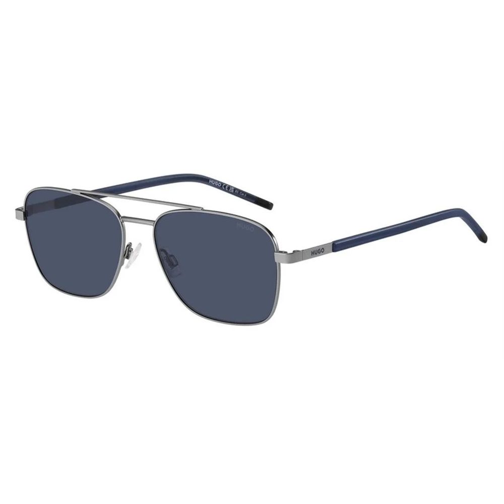 Gray Metal Sunglasses
