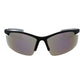 Blue Stainless Steel Sunglasses