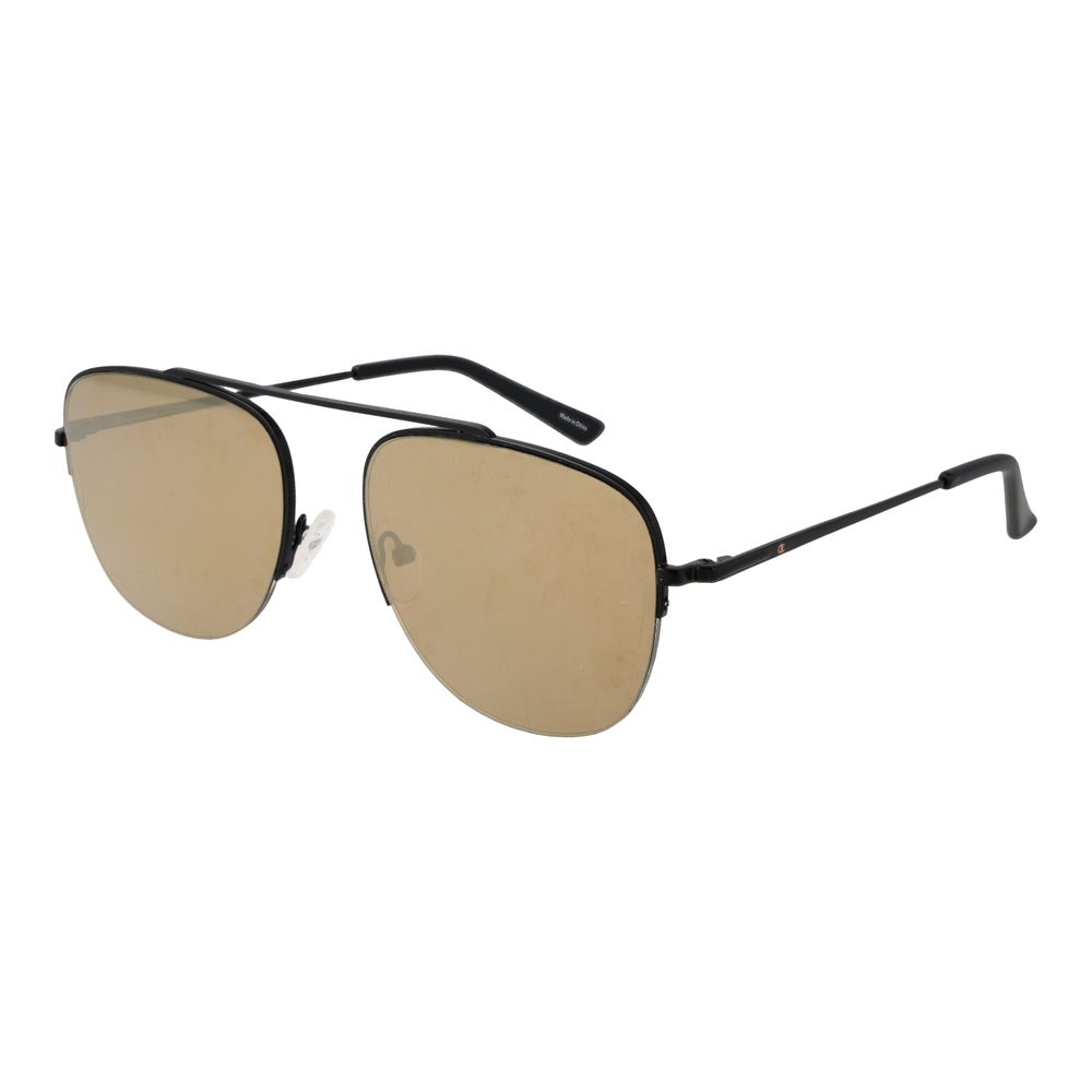 Brown Metal Sunglasses