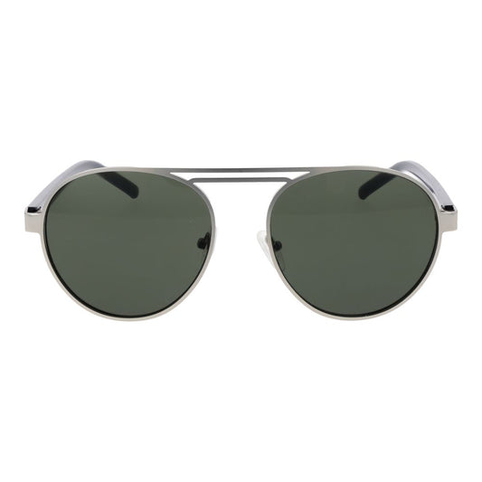 Blue Metal Sunglasses
