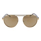 Gray Metal Sunglasses