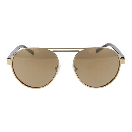 Gray Metal Sunglasses