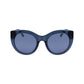 Blue Acetate Sunglasses
