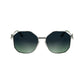 Gray Metal Sunglasses