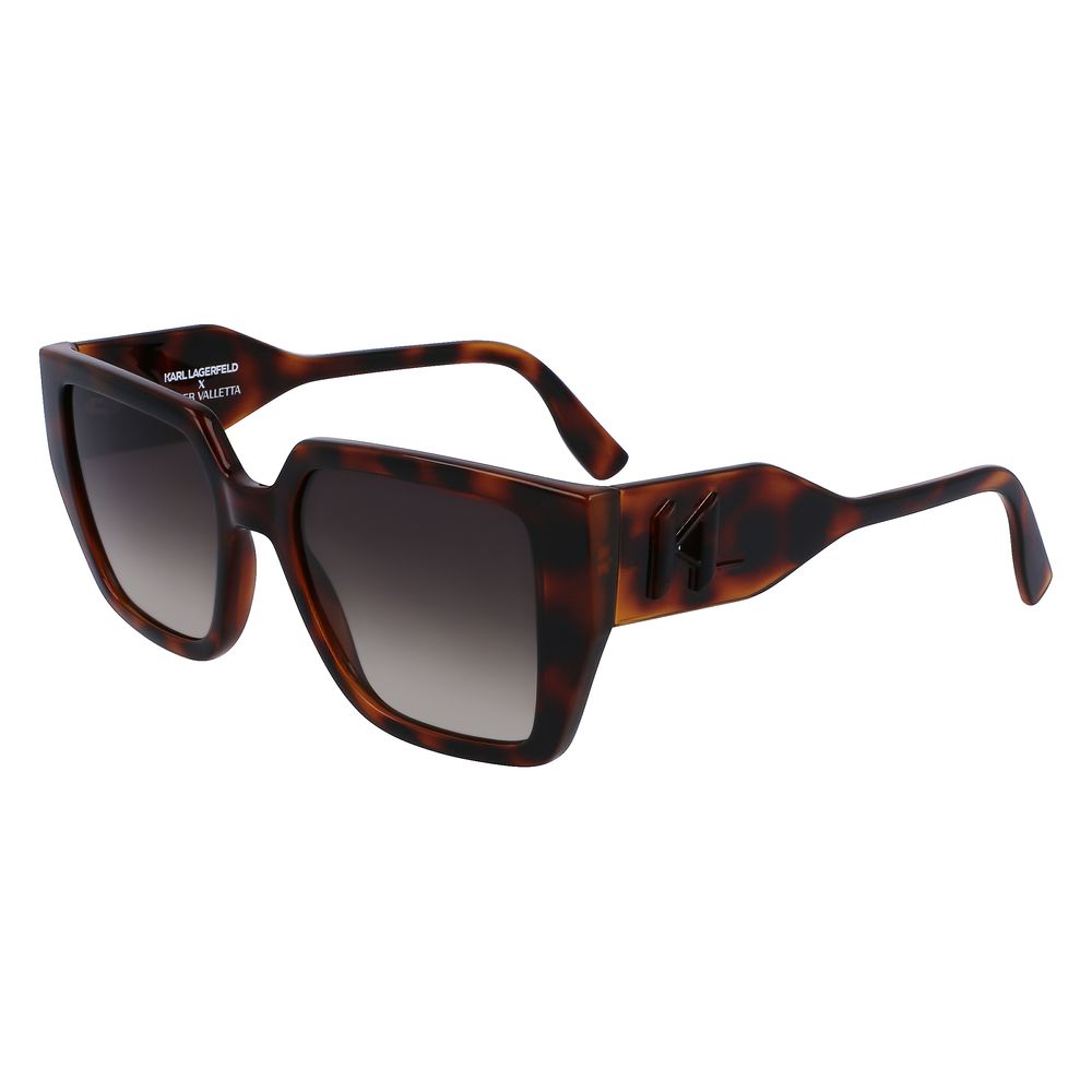 Brown Injected Sunglasses