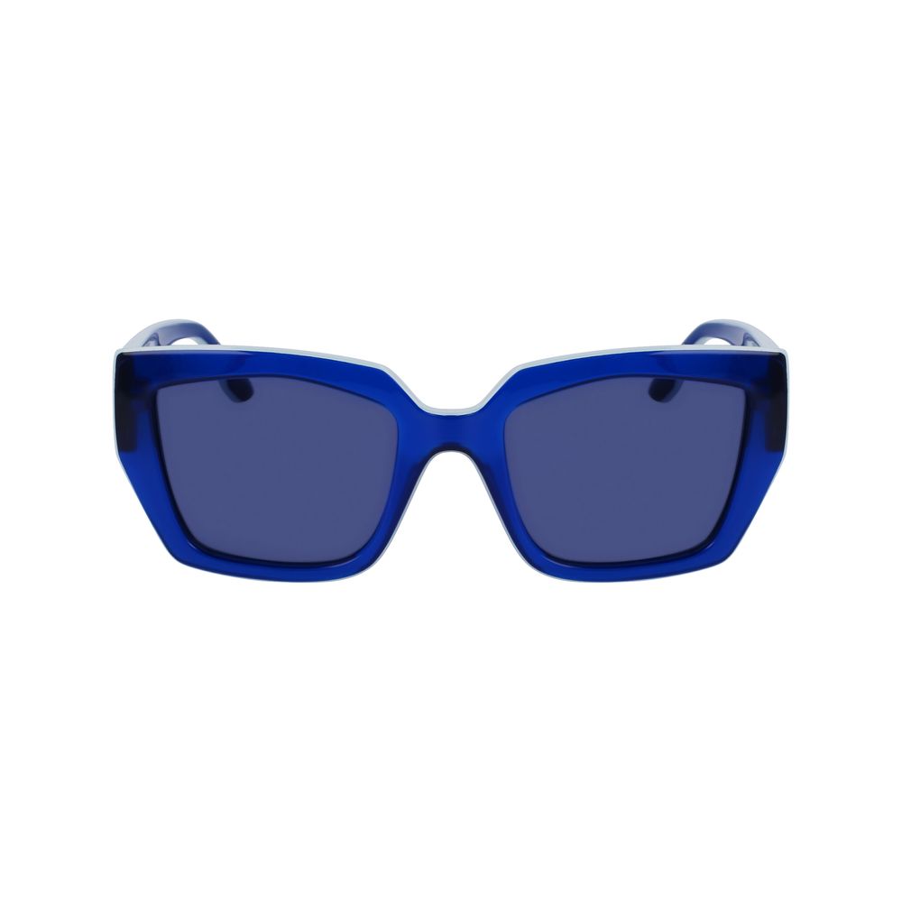 Blue Injected Sunglasses