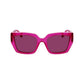 Multicolor Injected Sunglasses