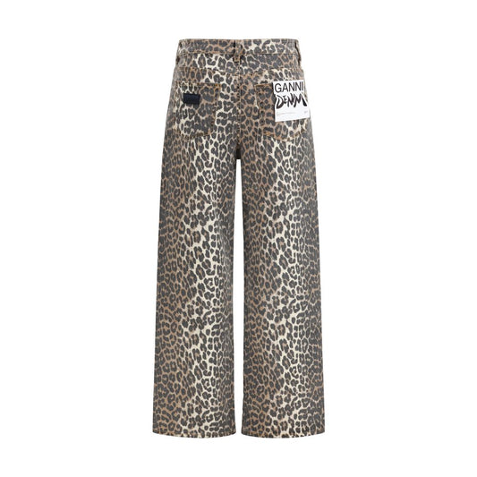Multicolor Cotton Relaxed Fit Jeans