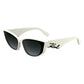 White Acetate Sunglasses