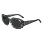 Gray Injected Sunglasses