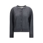 Gray Cashmere Cardigan
