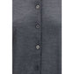 Gray Cashmere Cardigan