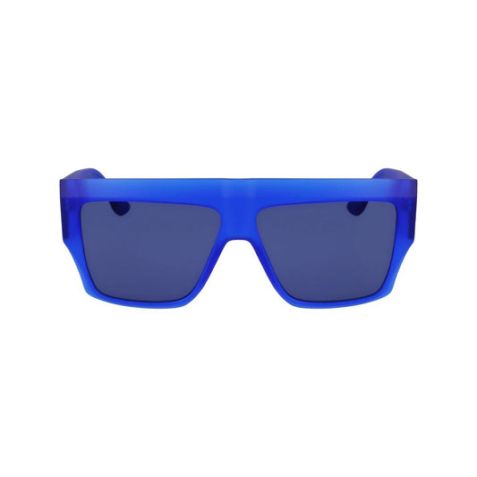 Blue Injected Sunglasses