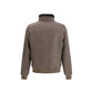 Brown Cashmere Bomber