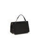 Black Calf Leather Bos Taurus Handbag