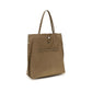 Beige Calf Leather Bos Taurus Shoulder Bag