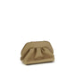 Beige Other Fibres Clutch Bag