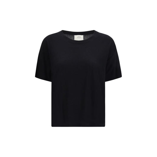 Black Cotton T-Shirt