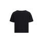 Black Cotton T-Shirt