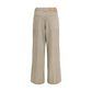 Beige Cotton Jeans Denim