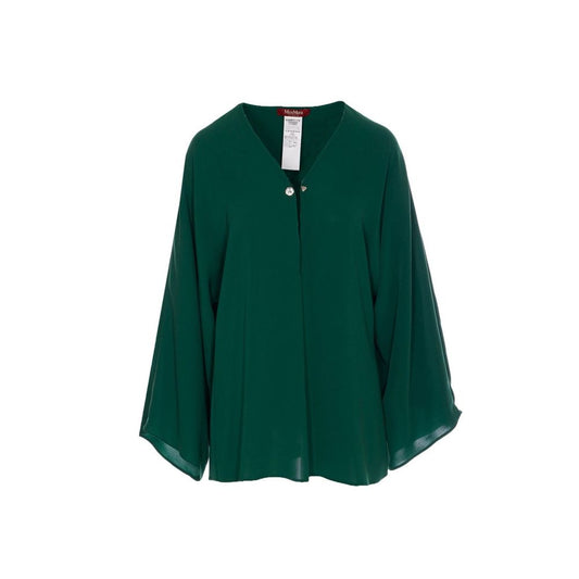 Bicolor Polyester Blouse