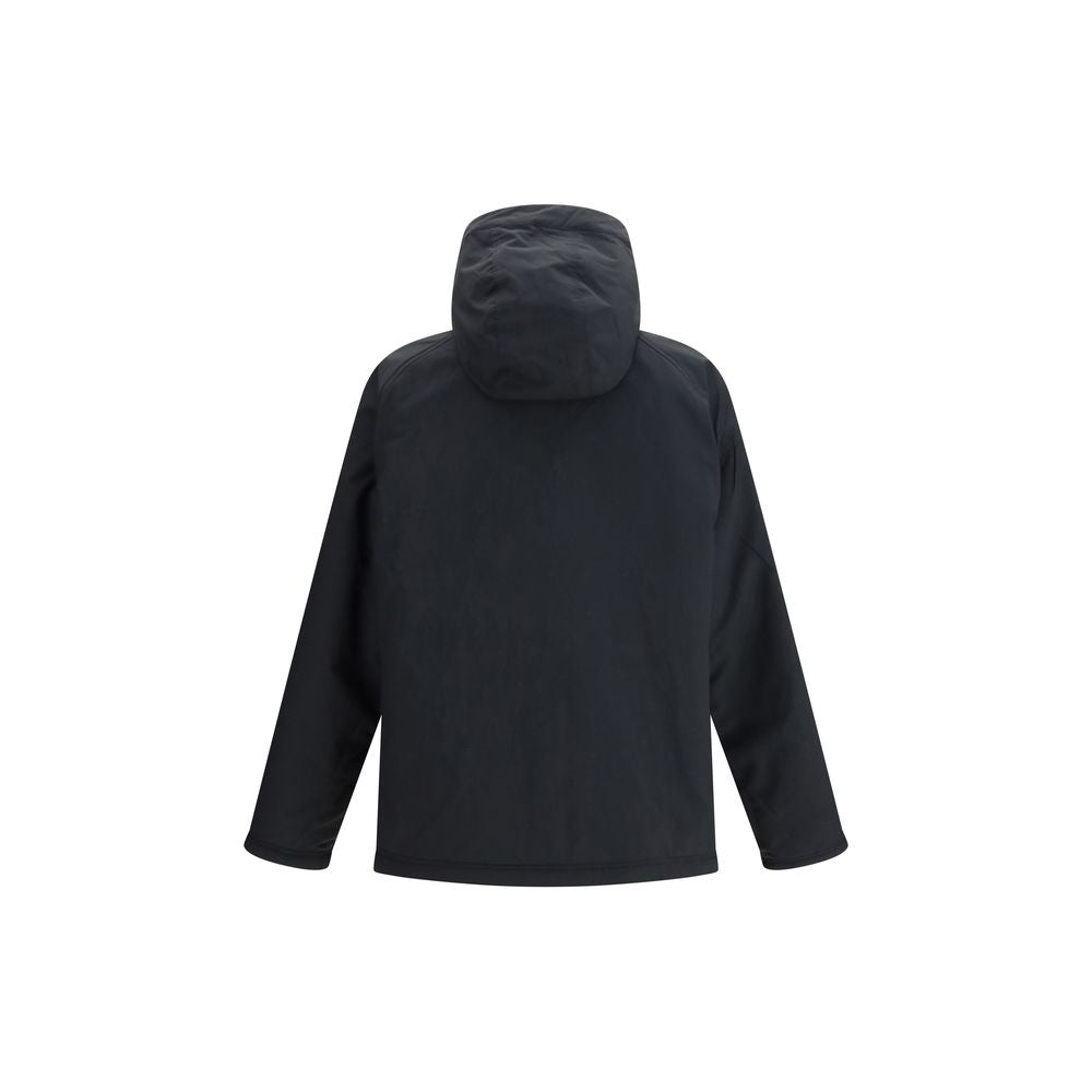 Black Wool Bomber