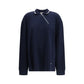 Blue Cotton Polo Shirt