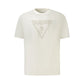 White Cotton Men T-Shirt