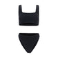 Black Polyamide Swim Briefs